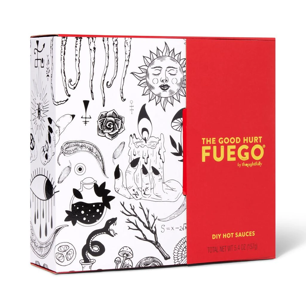 商品Thoughtfully|The Good Hurt Fuego by , DIY Hot Sauce Gift Set,价格¥362,第5张图片详细描述