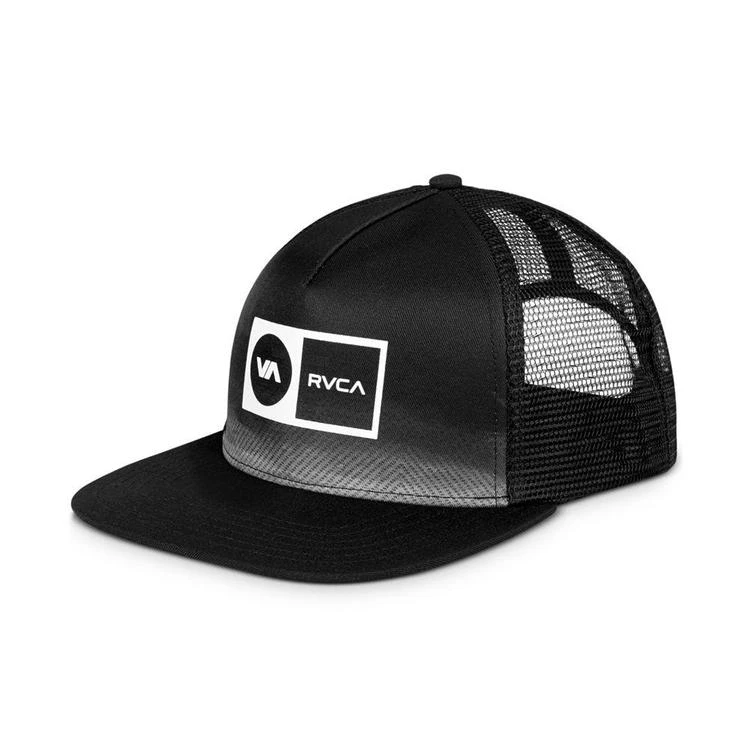 商品RVCA|Men's Electro Ombré Graphic-Print Logo Trucker Hat,价格¥127,第3张图片详细描述