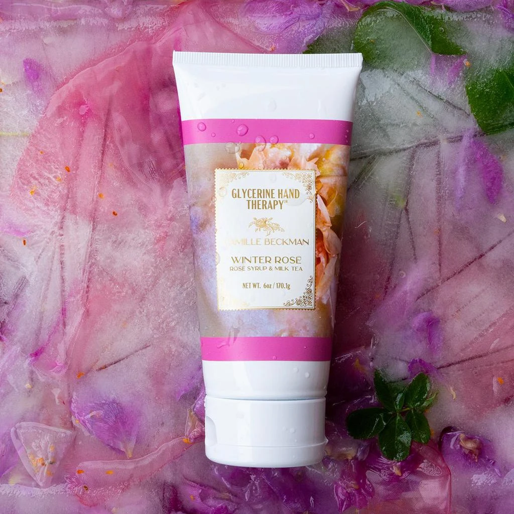 商品Camille Beckman|Glycerine Hand Therapy™ 6oz Winter Rose,价格¥141,第3张图片详细描述