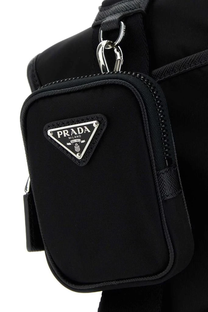 商品Prada|Prada Logo-Plaque Buckle Fastened Crossbody Bag,价格¥13176,第4张图片详细描述