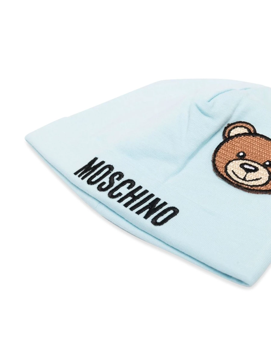 商品【预售7天】 Moschino|Moschino 男童帽子 MTX031KLBA0040304 蓝色,价格¥380,第3张图片详细描述