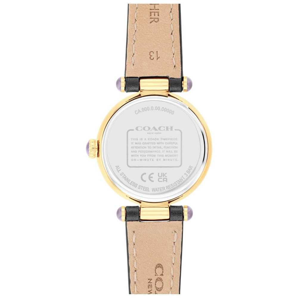 商品Coach|Women's Cary Leather Strap Watch, 26mm,价格¥1876,第3张图片详细描述