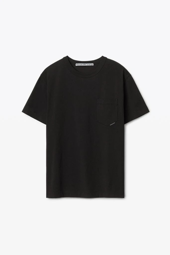 商品Alexander Wang|Unisex Cotton Crewneck T-Shirt,价格¥1235,第2张图片详细描述