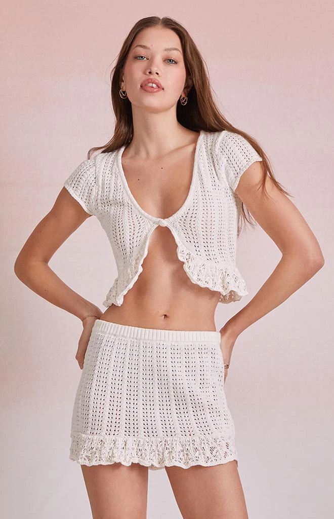 商品Beverly and Beck|Elenah Crochet Top,价格¥239,第2张图片详细描述