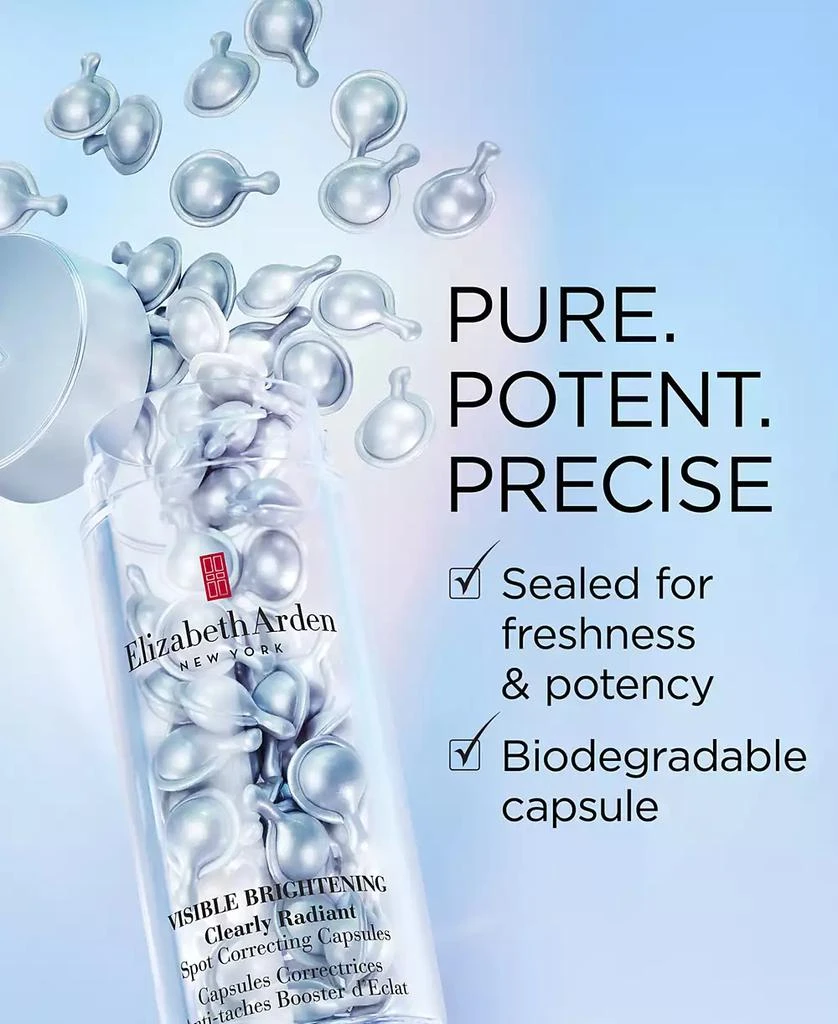 商品Elizabeth Arden|Visible Brightening Clearly Radiant Spot Correcting Capsules, 30 capsules,价格¥416,第4张图片详细描述