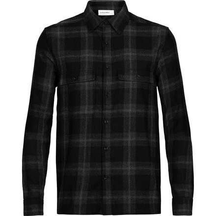 商品Icebreaker|Dawnder Long-Sleeve Plaid Flannel Shirt - Men's,价格¥1180,第3张图片详细描述