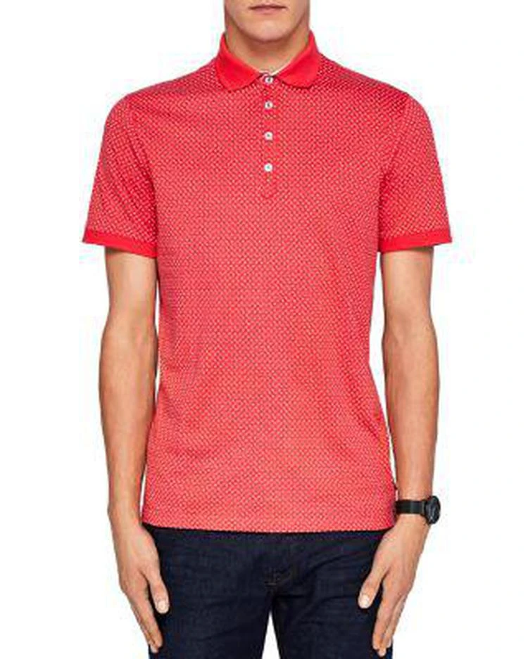 商品Ted Baker London|Boxer Geo Regular Fit Polo,价格¥351,第1张图片