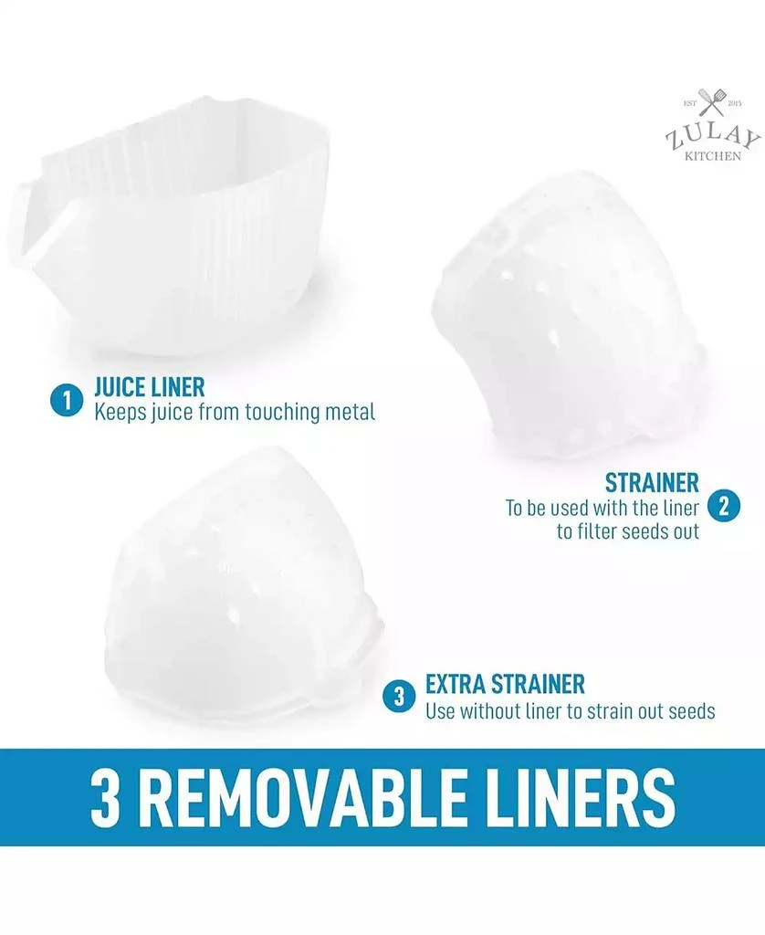 Fruit Juice Press Squeezer with Detachable Lever & Removable Strainer 商品