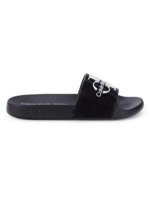 商品Calvin Klein|Avett Logo Slides,价格¥198,第1张图片