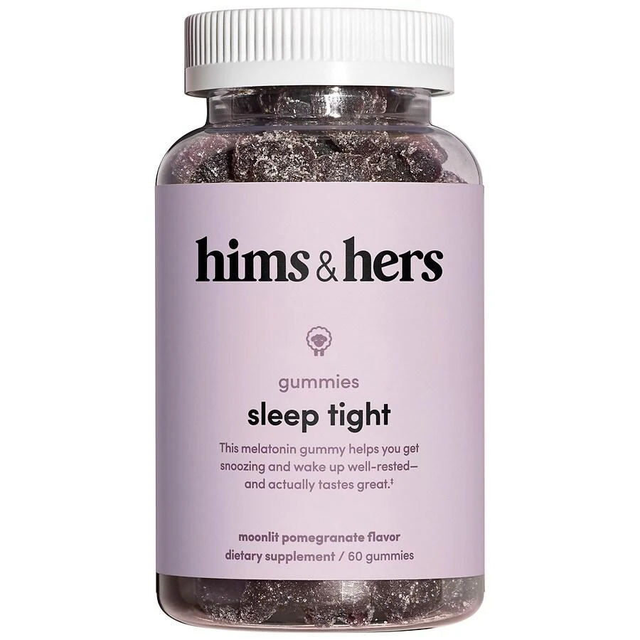 商品hims & hers|Melatonin Sleep Gummies Pomegranate Berry,价格¥112,第1张图片
