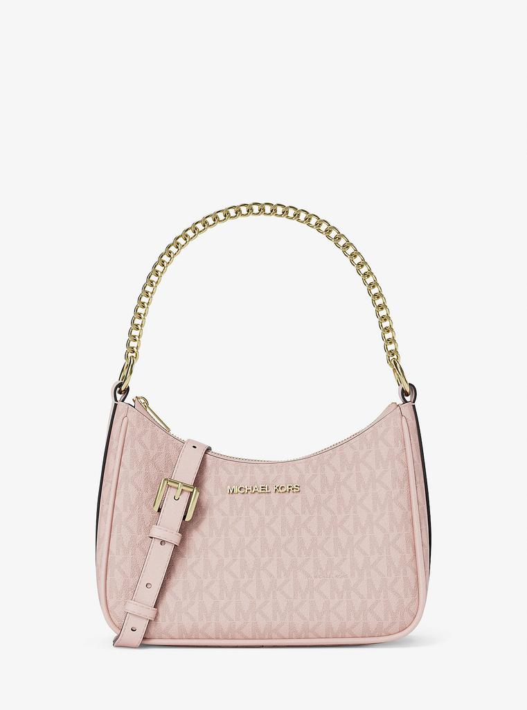 Bolso bandolera convertible pequeño con el logotipo de la marca Jet Set image 2