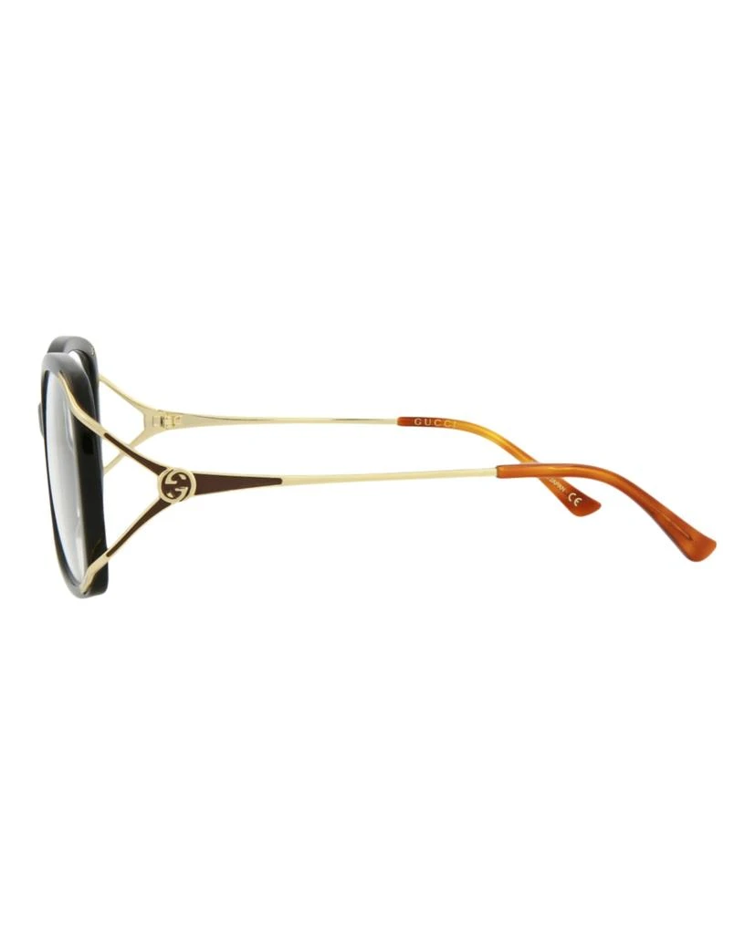 商品Gucci|Square-Frame Acetate Optical Frames,价格¥864,第3张图片详细描述