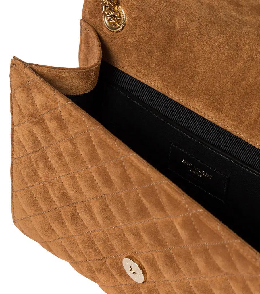 商品Yves Saint Laurent|Envelope Medium suede crossbody bag,价格¥14283,第5张图片详细描述
