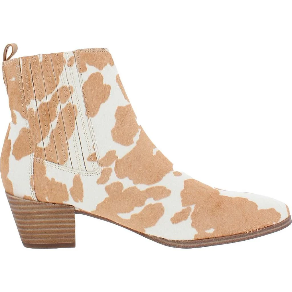 商品Nine West|Nine West Womens Applez 5 Calf Hair Block Heel Ankle Boots,价格¥123,第2张图片详细描述