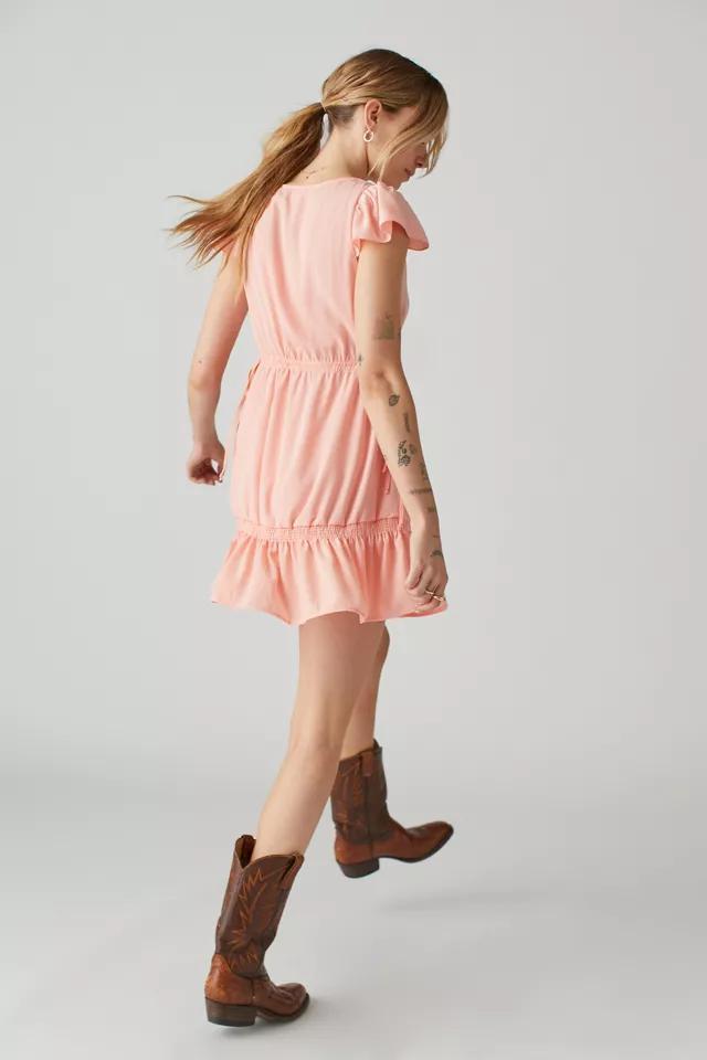 商品Urban Outfitters|Urban Renewal Remnants Tiered Mini Dress,价格¥259,第5张图片详细描述