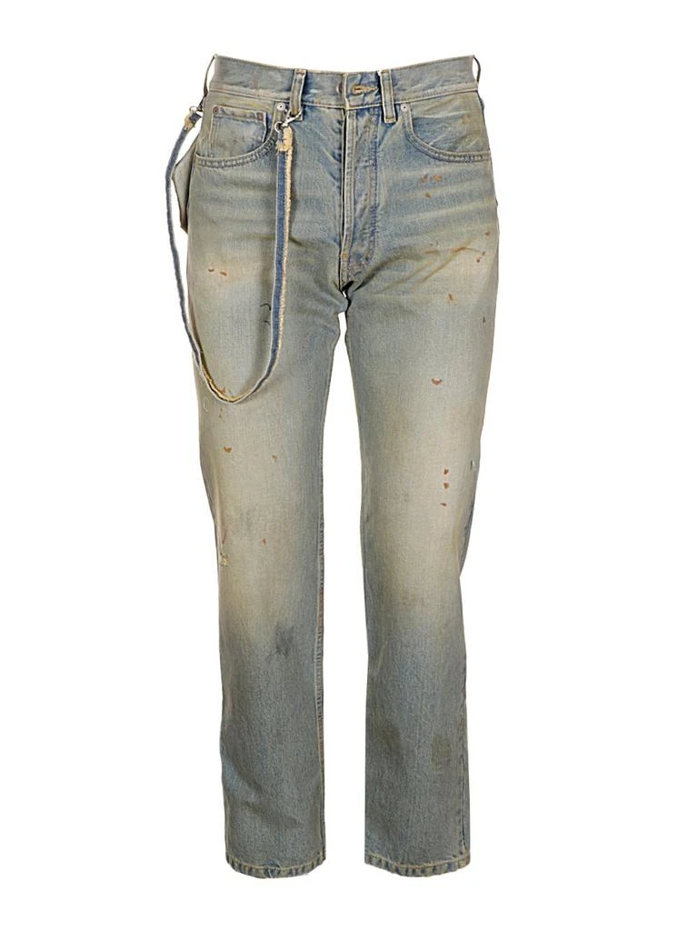 商品MAISON MARGIELA|Maison Margiela Distressed Straight Leg Jeans,价格¥2954,第1张图片