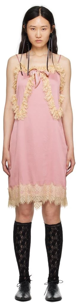 商品Anna Sui|Pink Soiree Midi Dress,价格¥1629,第1张图片