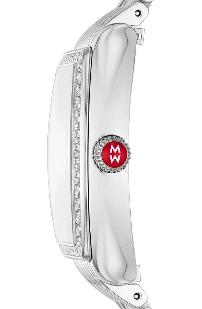 商品Michele|Women's Diamond Accent Interchangeable Stainless Steel Strap Watch, 31mm x 32mm - 0.63 ctw,价格¥11674,第3张图片详细描述