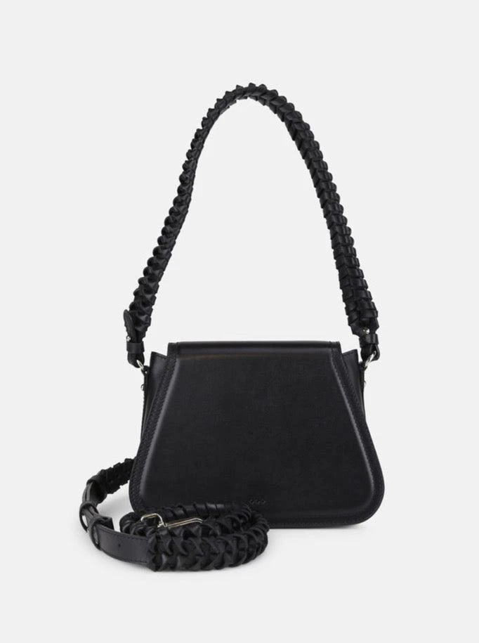 商品ROYAL REPUBLIQ|CHARM LEATHER CROSSBODY BAG BLACK,价格¥2439,第1张图片
