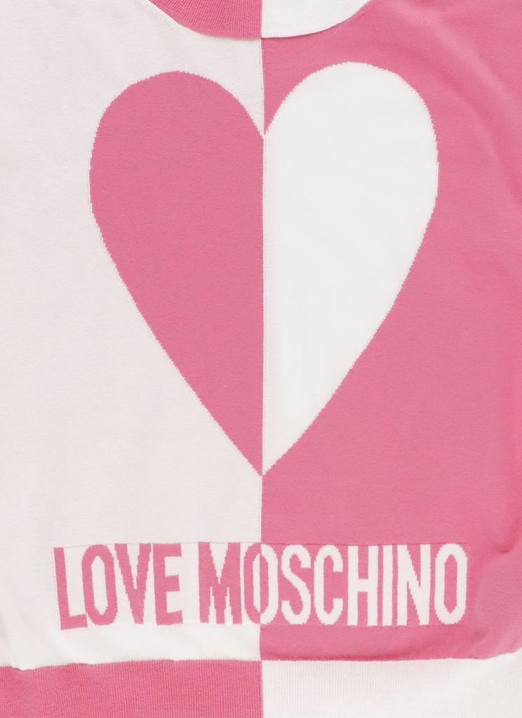商品Love Moschino|Love Moschino Colour-Block Drop Shoulder Jumper,价格¥1053,第3张图片详细描述