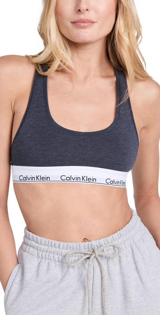 商品Calvin Klein|Calvin Klein Underwear 时尚棉无衬里休闲文胸,价格¥222,第1张图片