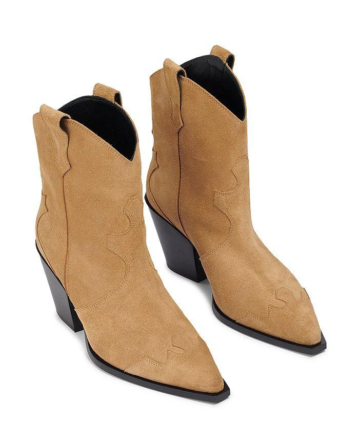 商品AEYDE|Women's Albi Pointed Toe Pull On Booties,价格¥1631,第1张图片