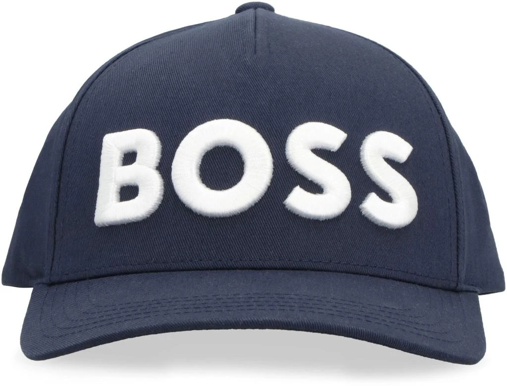 商品Hugo Boss|Boss Hugo Boss Logo Embroidered Baseball Cap,价格¥317,第1张图片