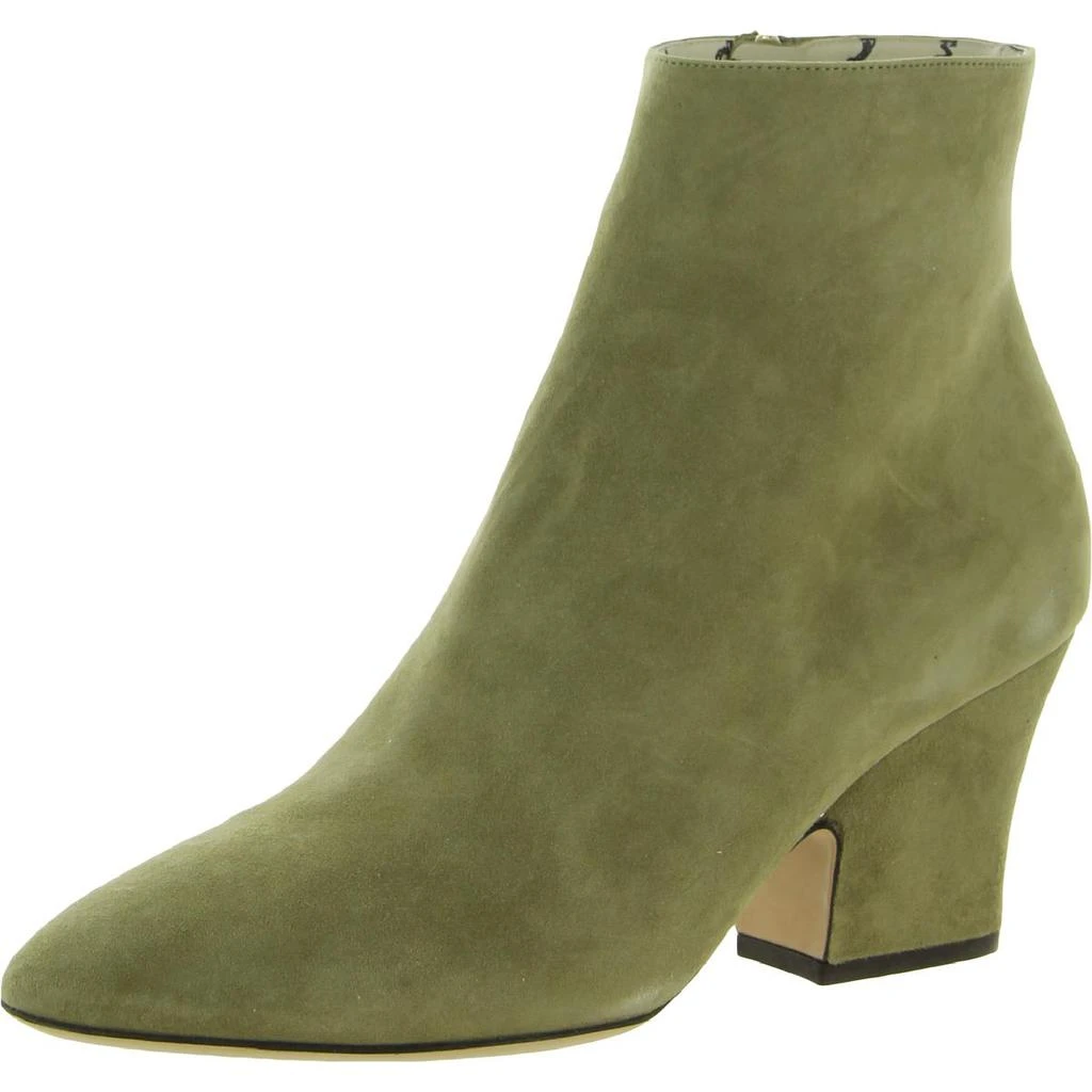 商品Salvatore Ferragamo|Salvatore Ferragamo Womens Shirin Suede Almond Toe Ankle Boots,价格¥1995,第4张图片详细描述