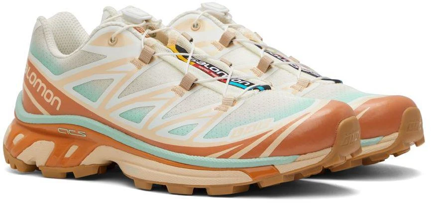 商品Salomon|Beige & Orange XT-6 Skyline Sneakers,价格¥1029,第4张图片详细描述