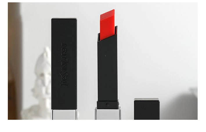 商品Yves Saint Laurent|YSL/圣罗兰小银条口红细管哑光雾面 唇膏持久 提升气色 柔雾红莓 101,价格¥432,第7张图片详细描述