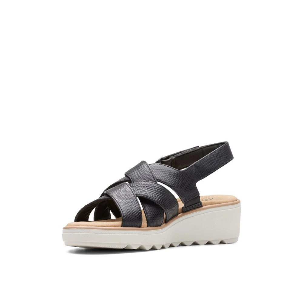 商品Clarks|Women's Collection Jillian Spring Wedge Sandals,价格¥423,第4张图片详细描述