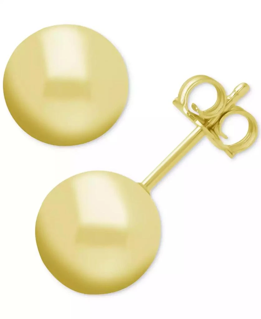 商品Essentials|Ball Stud Silver Plate Earrings,价格¥223,第4张图片详细描述