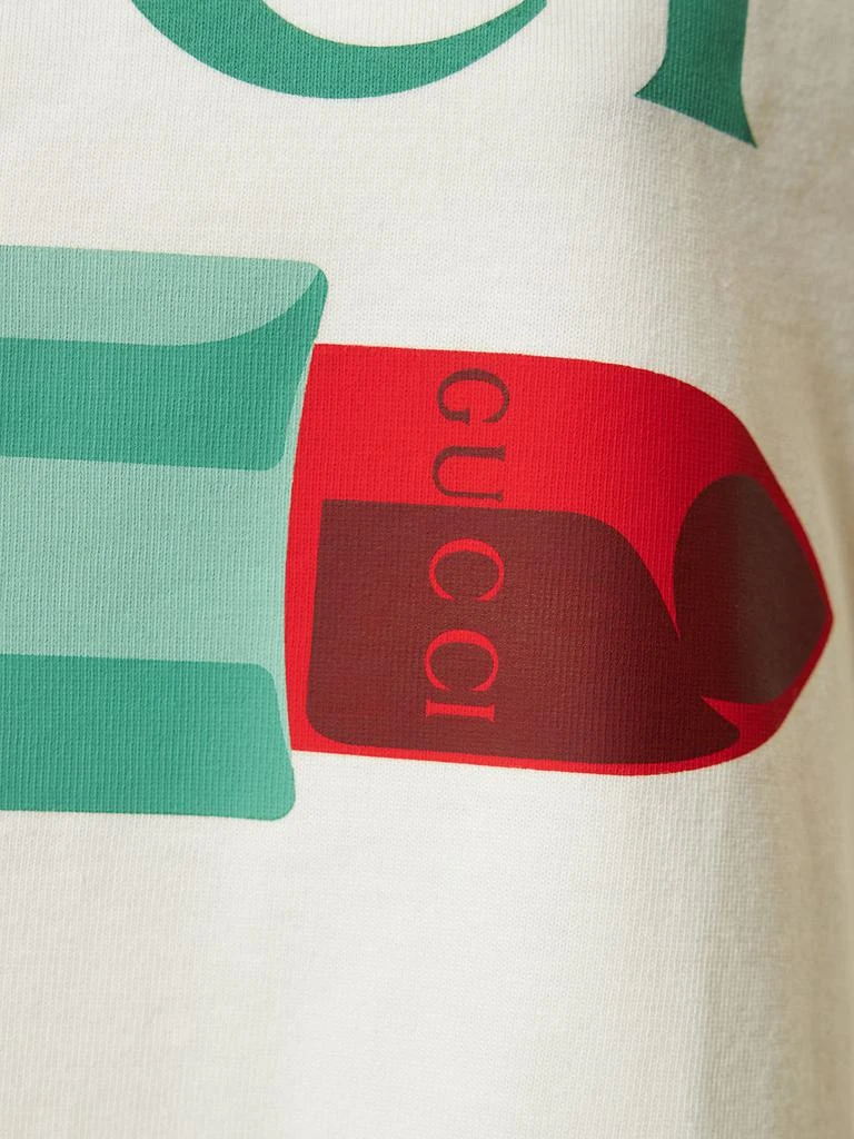 商品Gucci|G-loved Oversize Cotton T-shirt,价格¥4773,第3张图片详细描述