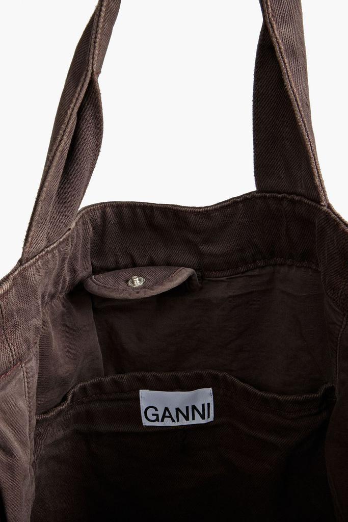 商品Ganni|Printed denim tote,价格¥644,第7张图片详细描述