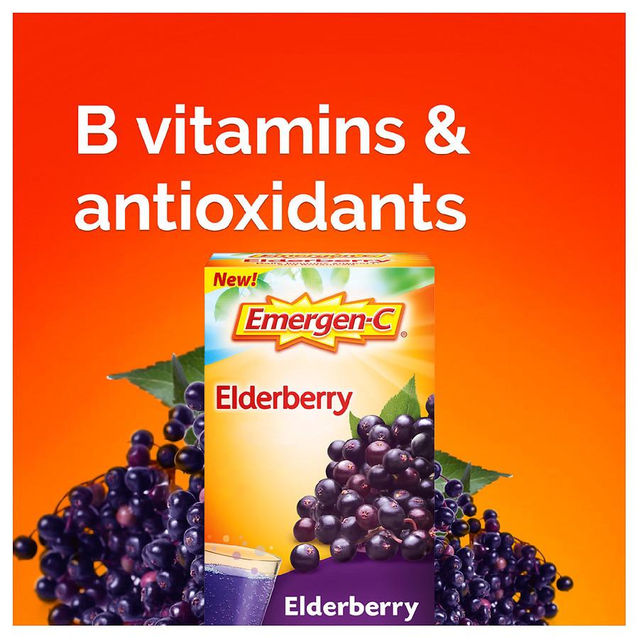 Fizzy Drink Mix Immune Support Elderberry商品第8张图片规格展示