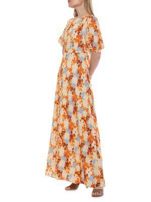 商品ALEXIA ADMOR|Cutout Fit & Flare Maxi Dress,价格¥647,第5张图片详细描述