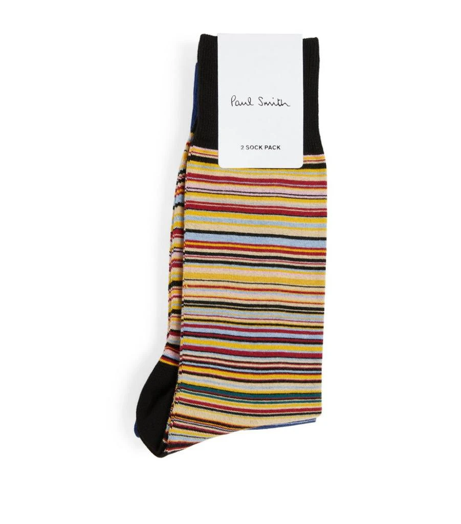 商品Paul Smith|Striped Socks (Pack of 2),价格¥368,第1张图片