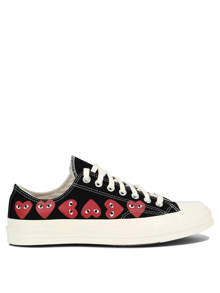 商品Comme des Garcons|Converse X Comme Des GarçOns Play Sneakers & Slip-On Black,价格¥570,第1张图片