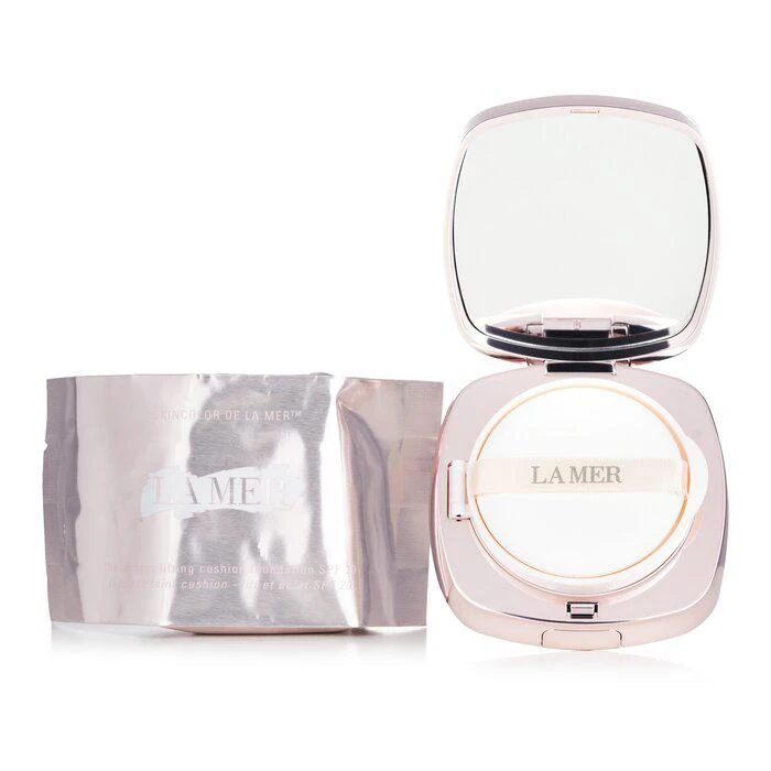 商品La Mer|La Mer 奇迹焕采气垫粉霜 - # 11 Rosy（带替换装） -11 Rosy（带替换装）(2x12g/0.42oz),价格¥1054,第1张图片