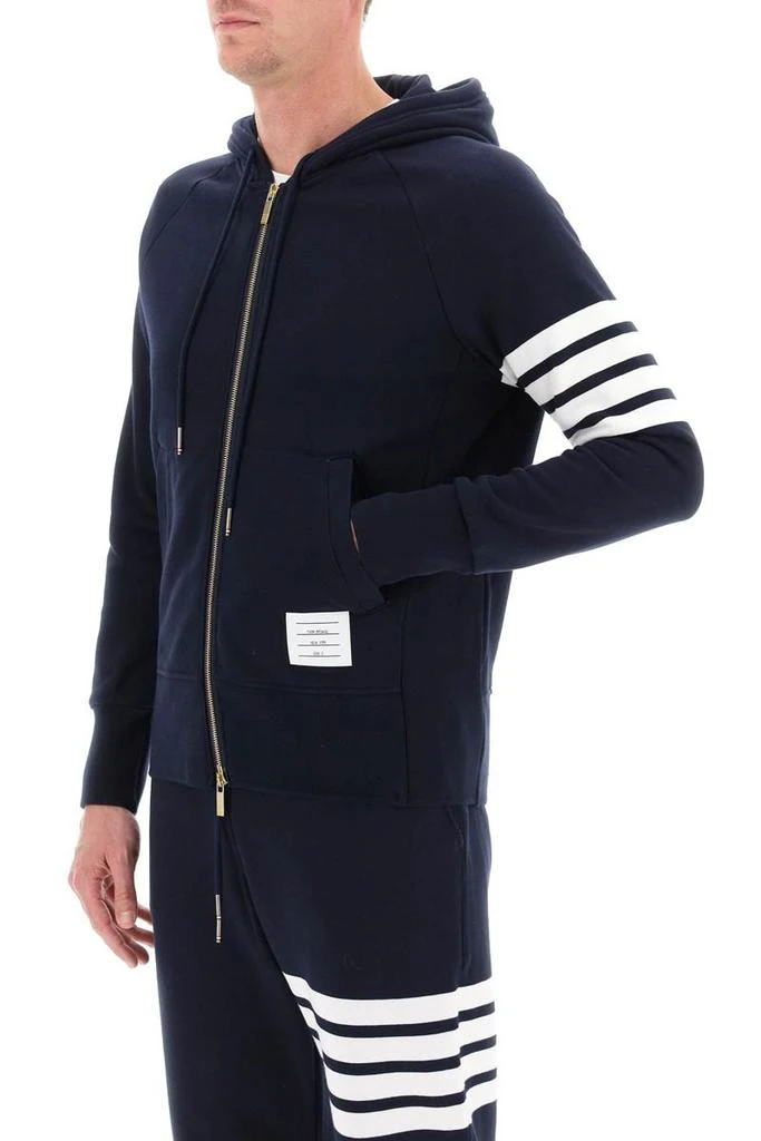 商品Thom Browne|Thom browne 4-bar zip-up hoodie,价格¥6508,第4张图片详细描述