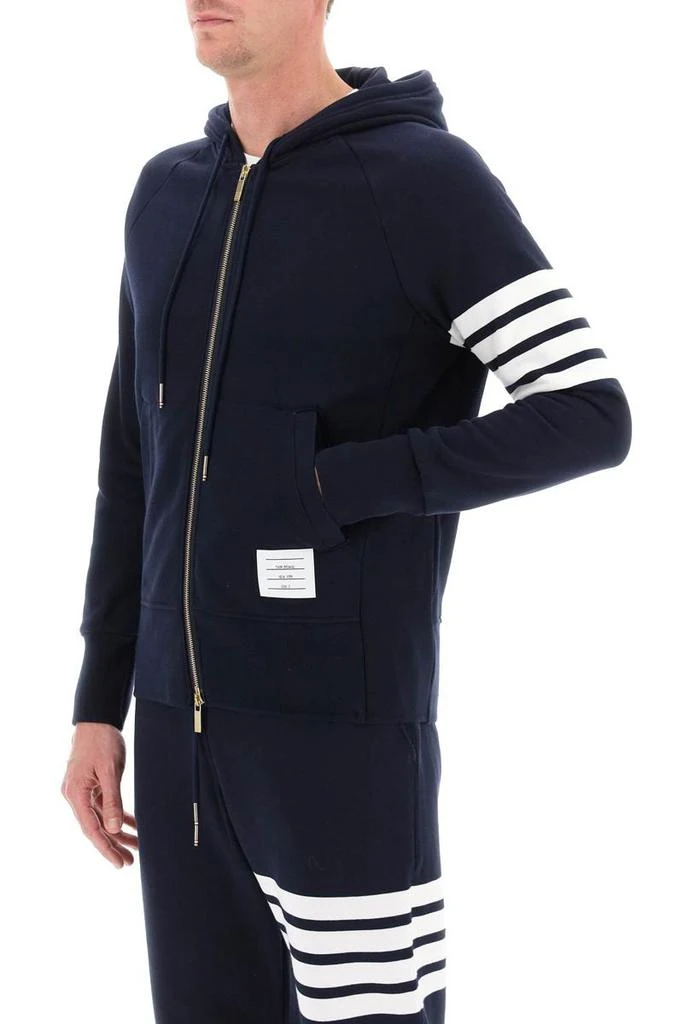 商品Thom Browne|Thom browne 4-bar zip-up hoodie,价格¥5581,第4张图片详细描述