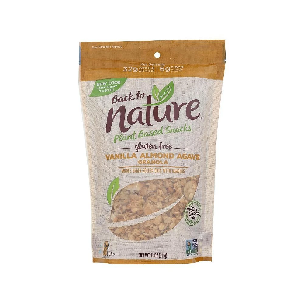 商品Back To Nature|Granola - Vanilla Almond Agave - 11 oz - case of 6,价格¥385,第1张图片