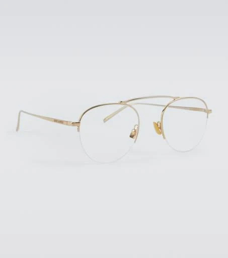 商品Yves Saint Laurent|New Wave平顶眼镜,价格¥2756,第4张图片详细描述