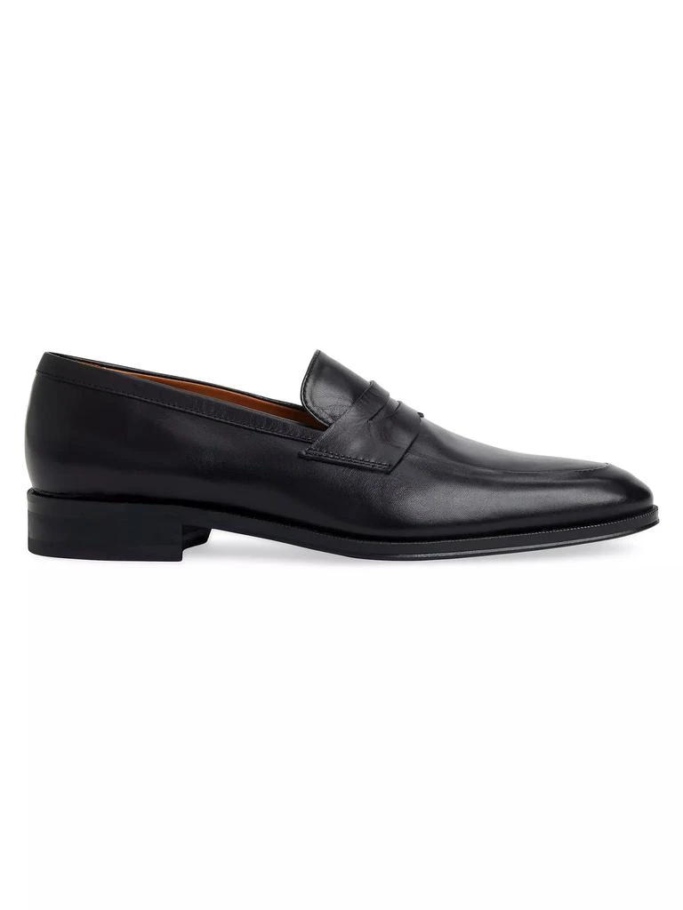 商品Bruno Magli|Maioco Leather Penny Loafers,价格¥2933,第1张图片