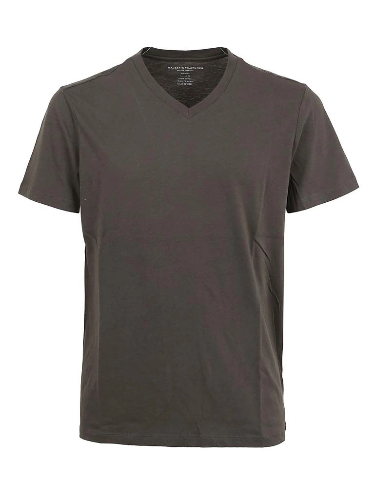 商品MAJESTIC FILATURES|Majestic Filatures Mens Green T-Shirt,价格¥1062,第1张图片