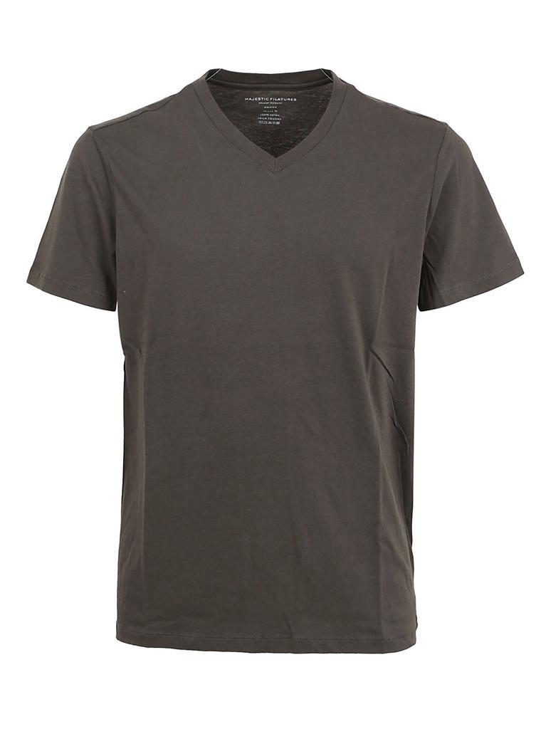 商品MAJESTIC FILATURES|Majestic Filatures Mens Green Other Materials T-Shirt,价格¥1088,第1张图片