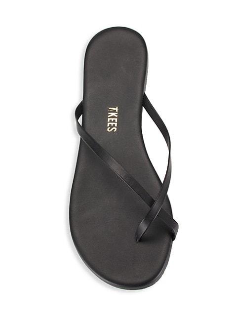 Riley Leather Flip Flops商品第5张图片规格展示