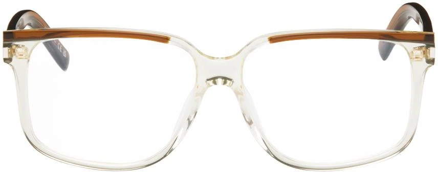 商品Yves Saint Laurent|棕色 SL 599 眼镜,价格¥3289,第1张图片