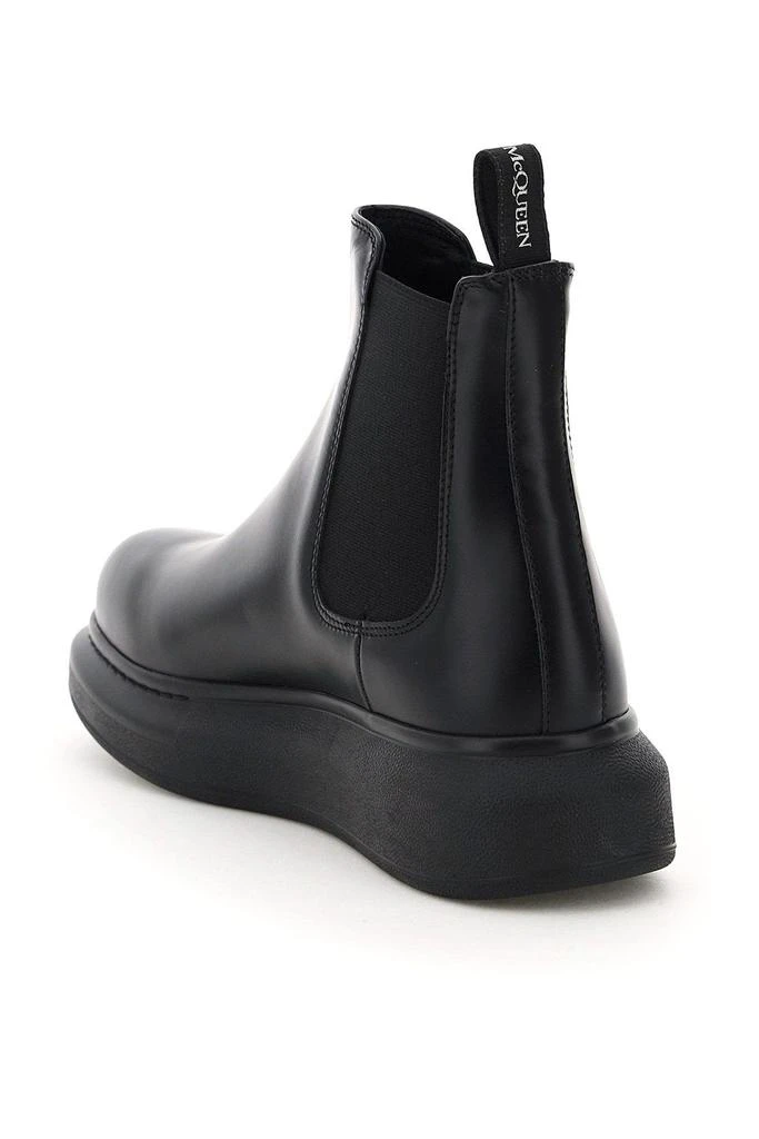 商品Alexander McQueen|LEATHER CHELSEA BOOTS,价格¥2150,第2张图片详细描述