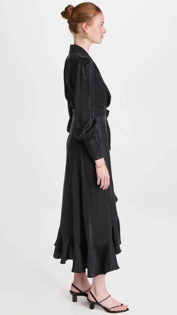 商品Zimmermann|Zimmermann 真丝裹身中长连衣裙,价格¥4731,第4张图片详细描述